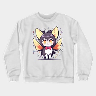 Chibi Cat Fairy Kawaii Cute Anime Crewneck Sweatshirt